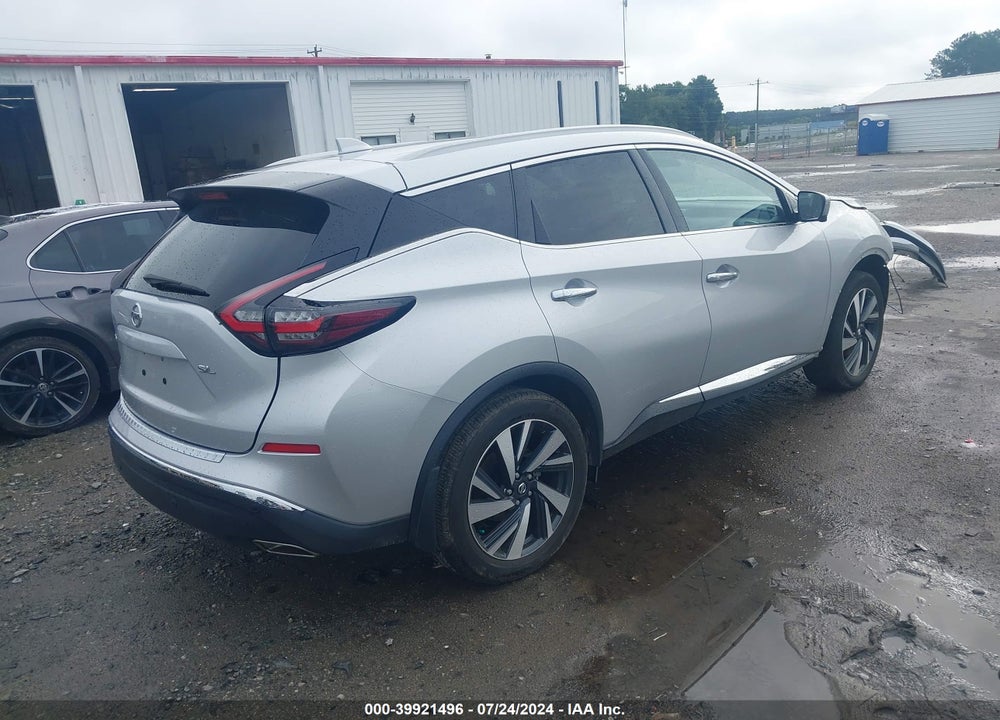 2022 NISSAN MURANO SL FWD VIN: 5N1AZ2CJ2NC107109