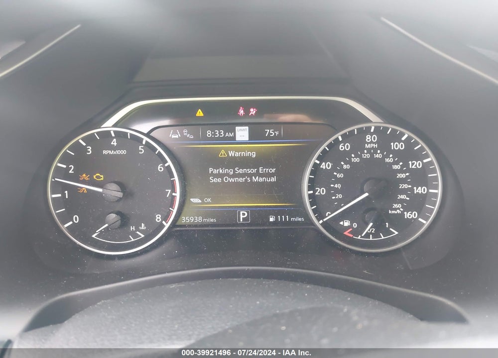 2022 NISSAN MURANO SL FWD VIN: 5N1AZ2CJ2NC107109