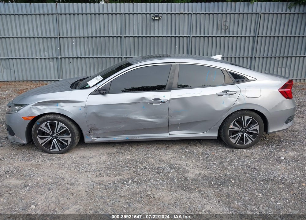 2018 HONDA CIVIC EX-T VIN: JHMFC1F34JX032787