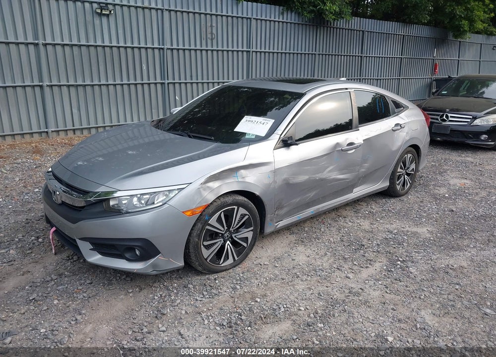 2018 HONDA CIVIC EX-T VIN: JHMFC1F34JX032787