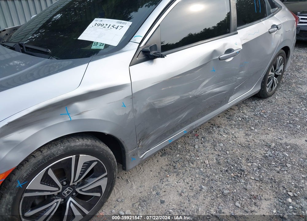 2018 HONDA CIVIC EX-T VIN: JHMFC1F34JX032787