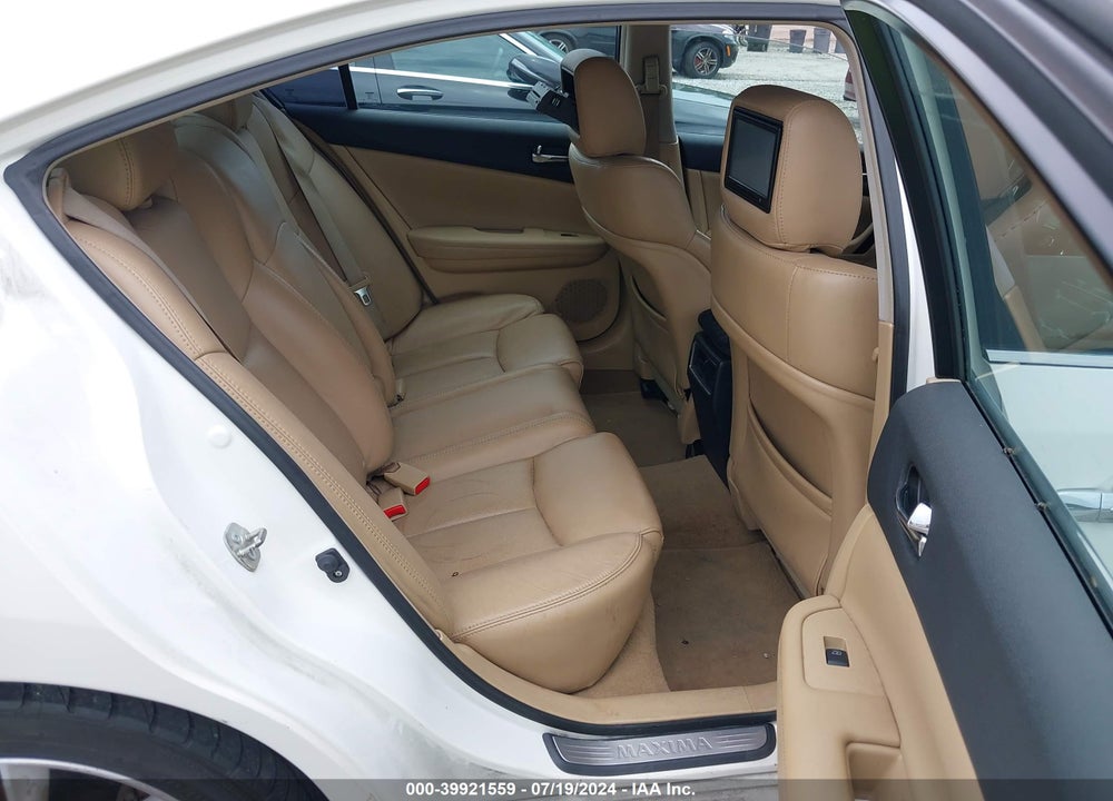 2011 NISSAN MAXIMA VIN: 1N4AA5AP0BC856500