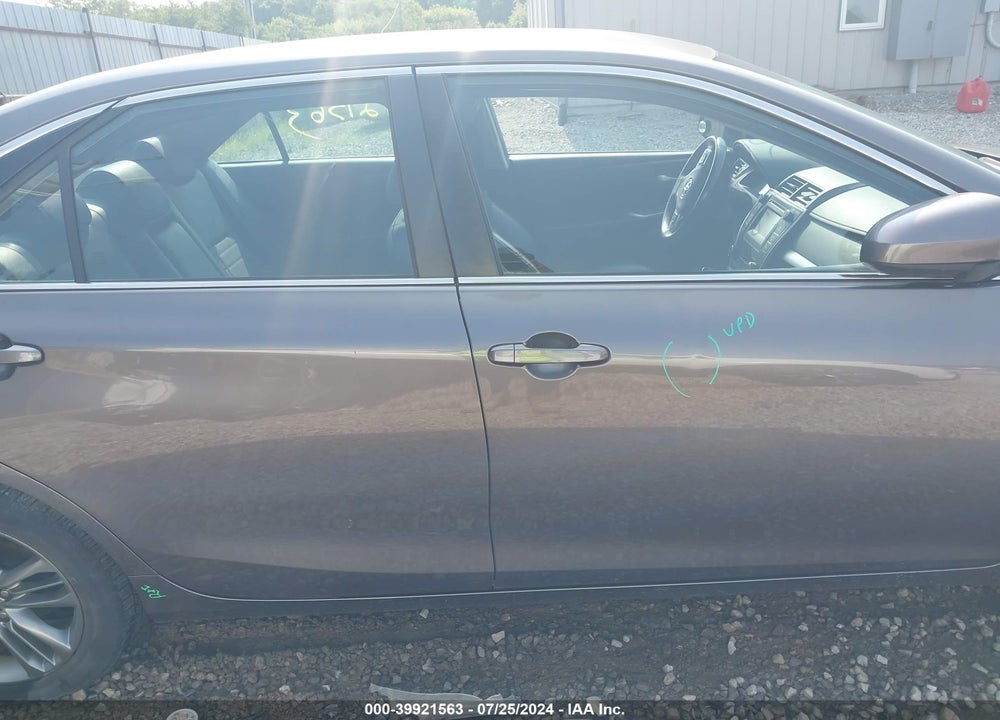 2016 TOYOTA CAMRY SE VIN: 4T1BF1FK3GU253088