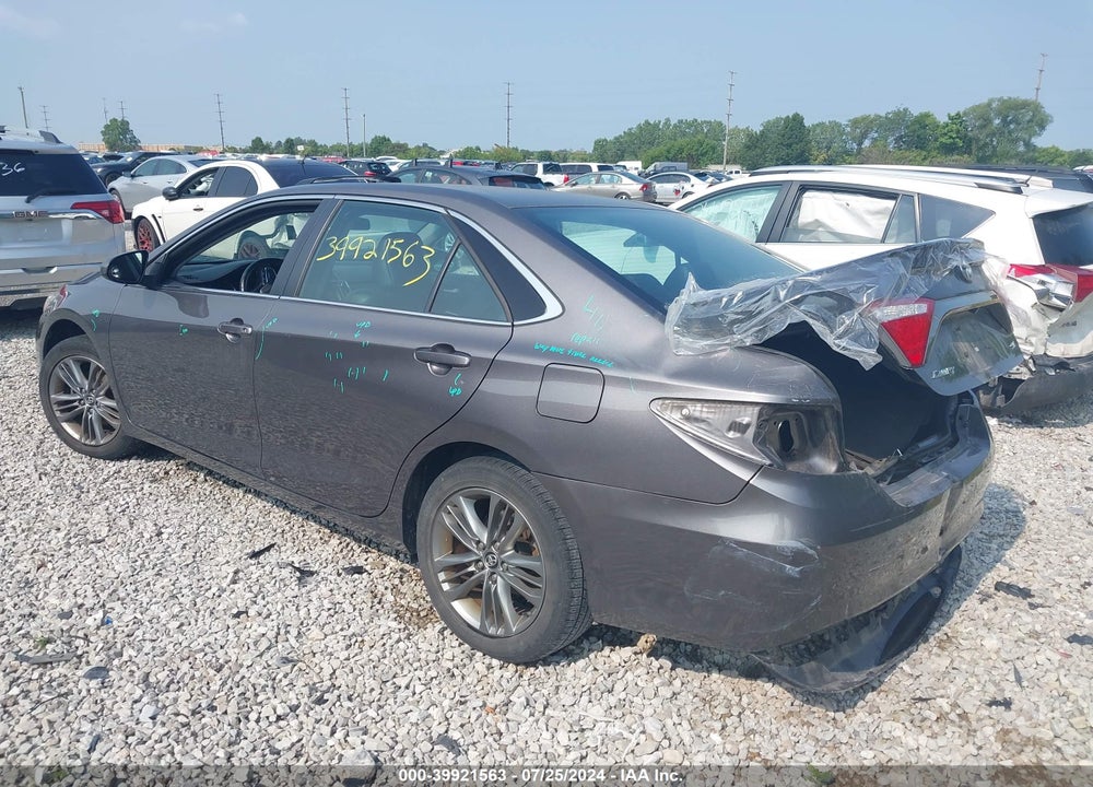 2016 TOYOTA CAMRY SE VIN: 4T1BF1FK3GU253088