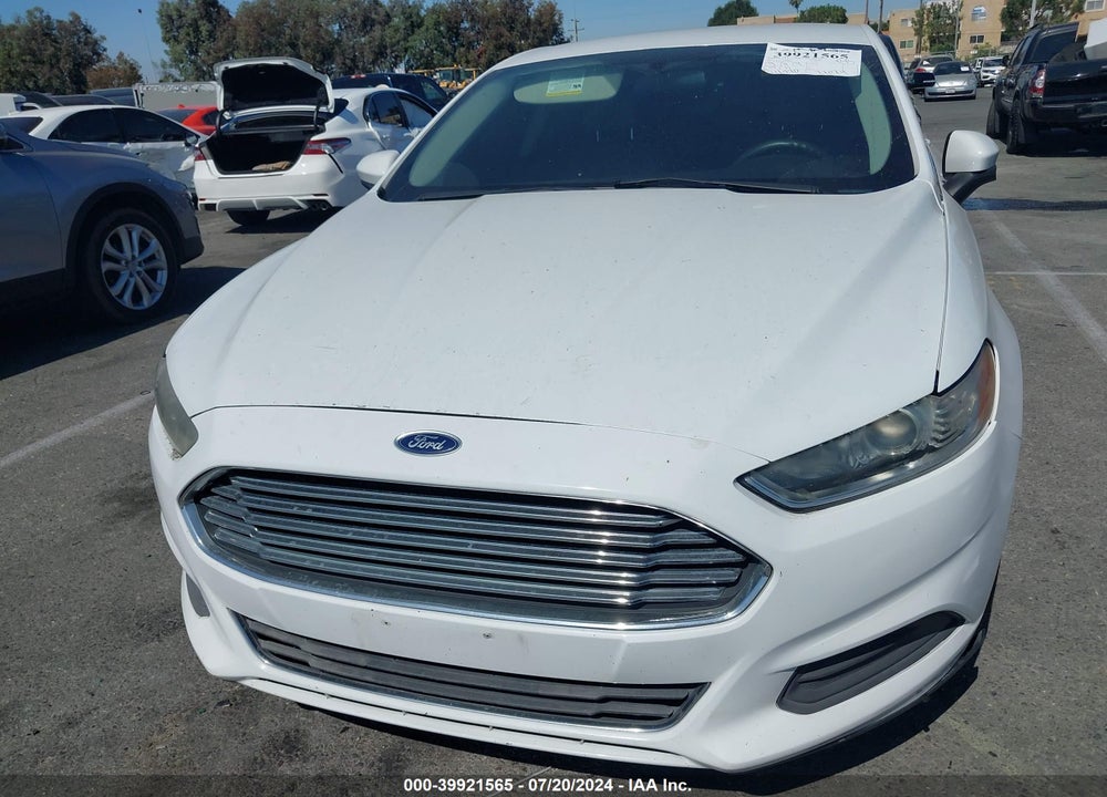2015 FORD FUSION S VIN: 3FA6P0G77FR305986