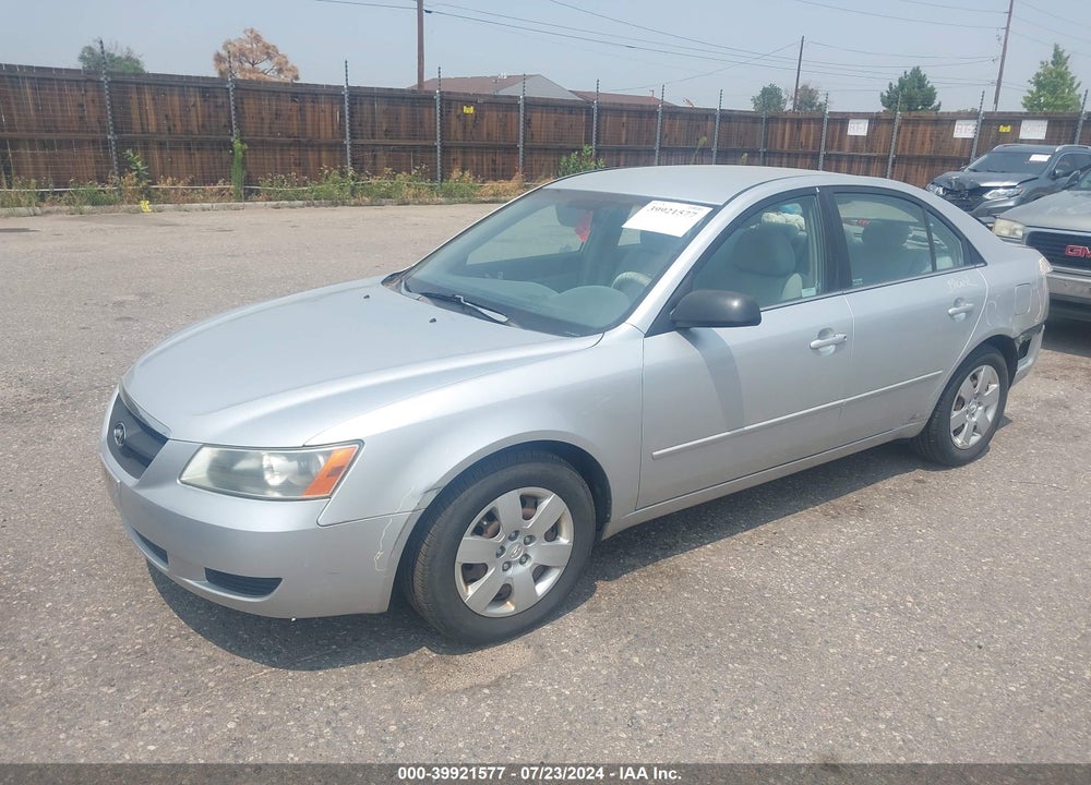 2008 HYUNDAI SONATA GLS VIN: 5NPET46C18H309755