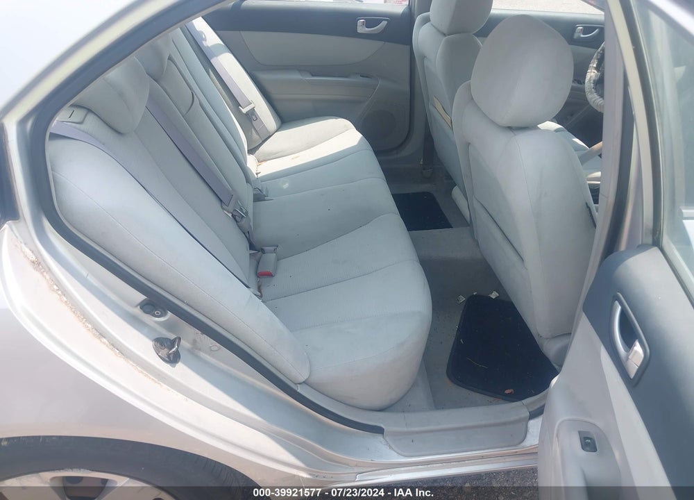 2008 HYUNDAI SONATA GLS VIN: 5NPET46C18H309755