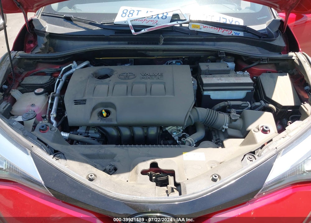 2021 TOYOTA C-HR XLE VIN: JTNKHMBX7M1120764