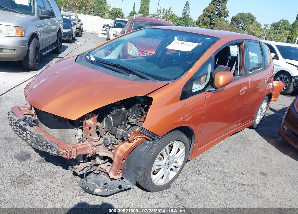 2010 HONDA FIT SPORT VIN: JHMGE8H44AS006703