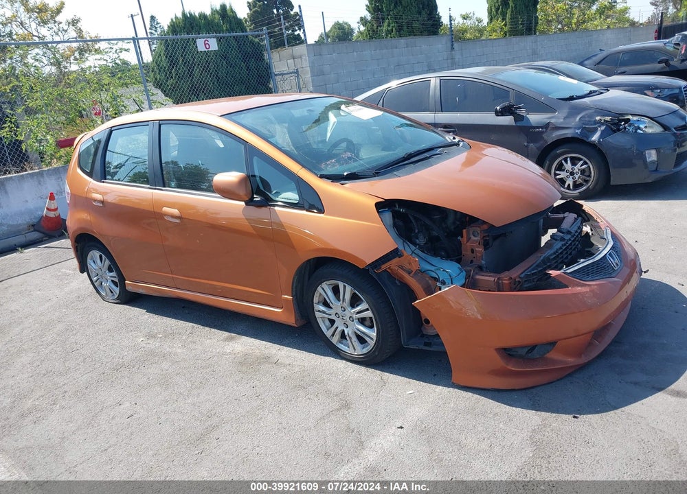 2010 HONDA FIT SPORT VIN: JHMGE8H44AS006703
