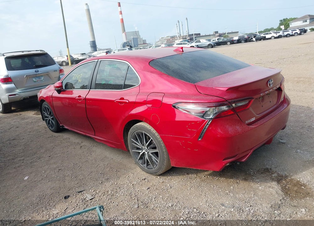 2021 TOYOTA CAMRY SE VIN: 4T1G11AK3MU406267