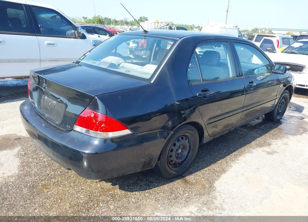 2004 MITSUBISHI LANCER ES VIN: JA3AJ26E64U036336