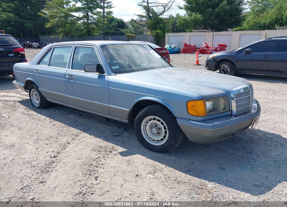 1985 MERCEDES-BENZ 500 SEL VIN: WDBCA37D3FA101426