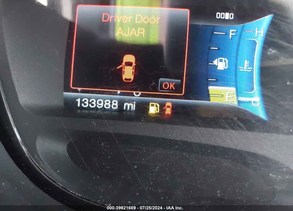 2013 FORD EDGE LIMITED VIN: 2FMDK4KC0DBA00445