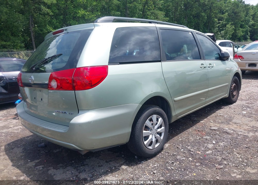 2006 TOYOTA SIENNA CE VIN: 5TDZA23C36S549039