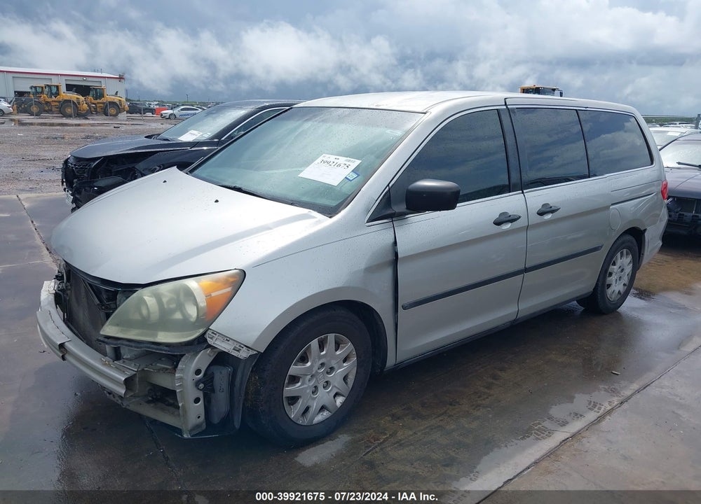 2009 HONDA ODYSSEY LX VIN: 5FNRL38299B048259