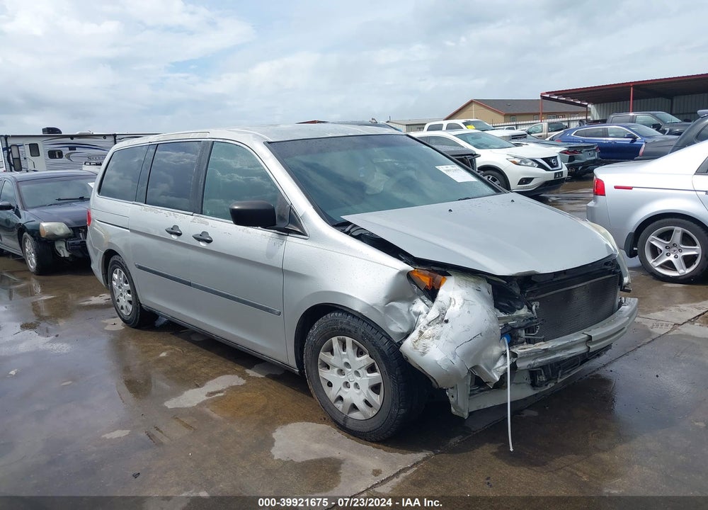 2009 HONDA ODYSSEY LX VIN: 5FNRL38299B048259