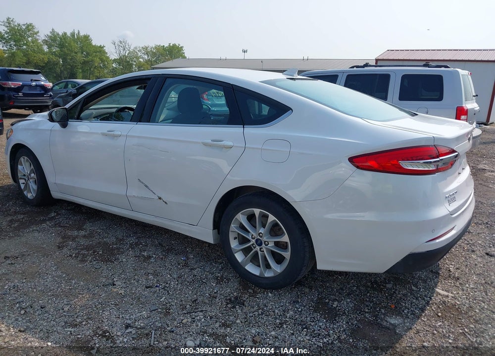2020 FORD FUSION SE VIN: 3FA6P0HD3LR262926
