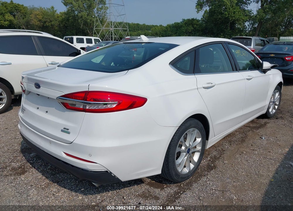 2020 FORD FUSION SE VIN: 3FA6P0HD3LR262926