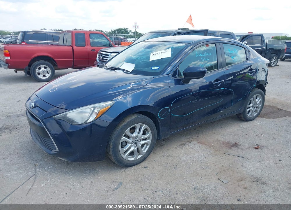 2018 TOYOTA YARIS IA VIN: 3MYDLBYV7JY327380