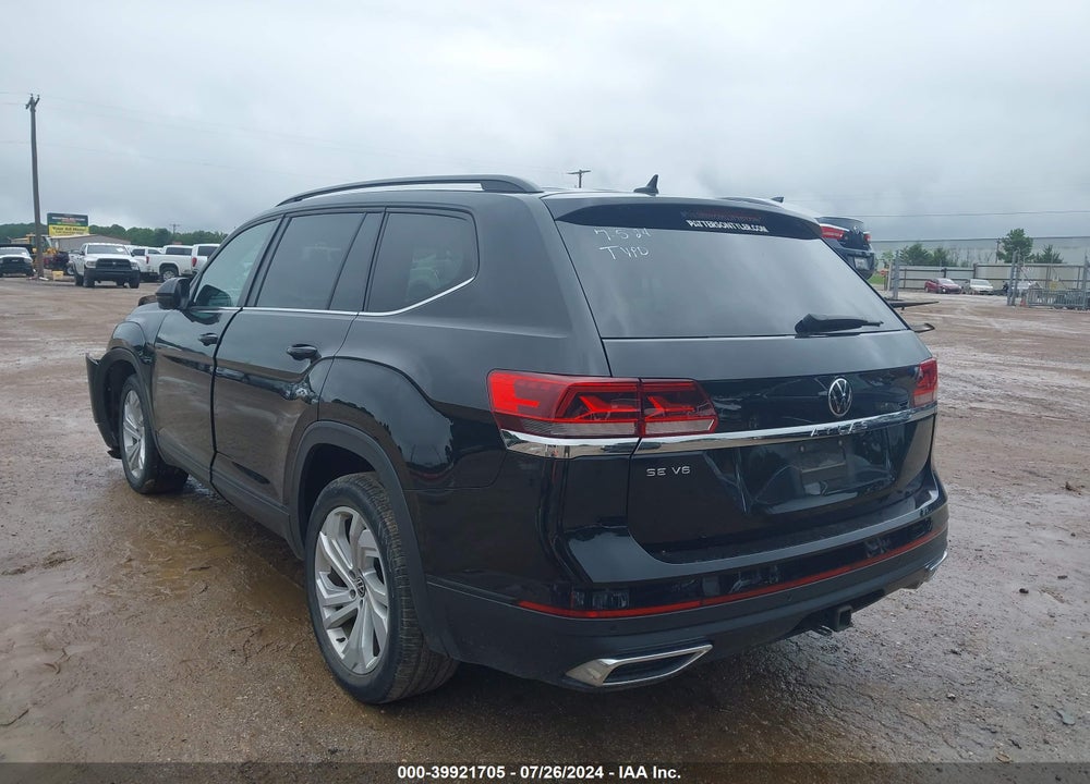 2021 VOLKSWAGEN ATLAS 3.6L V6 SE W/TECHNOLOGY VIN: 1V2JR2CA2MC549647