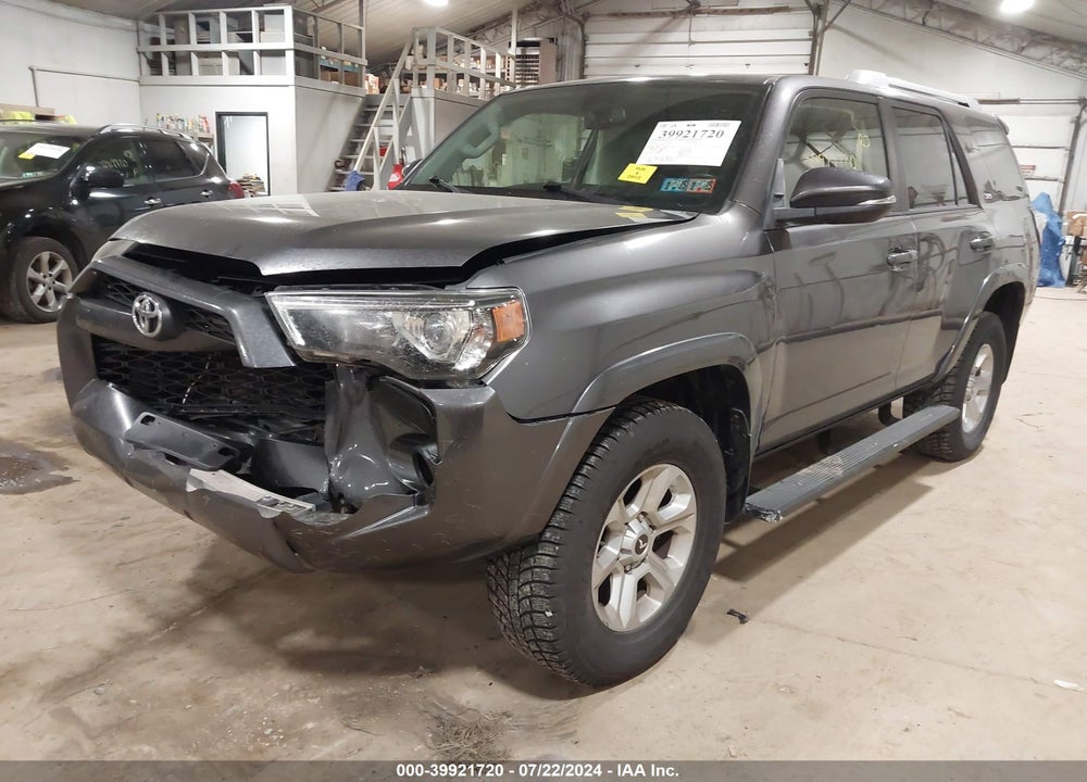 2018 TOYOTA 4RUNNER SR5 PREMIUM VIN: JTEBU5JR4J5529331