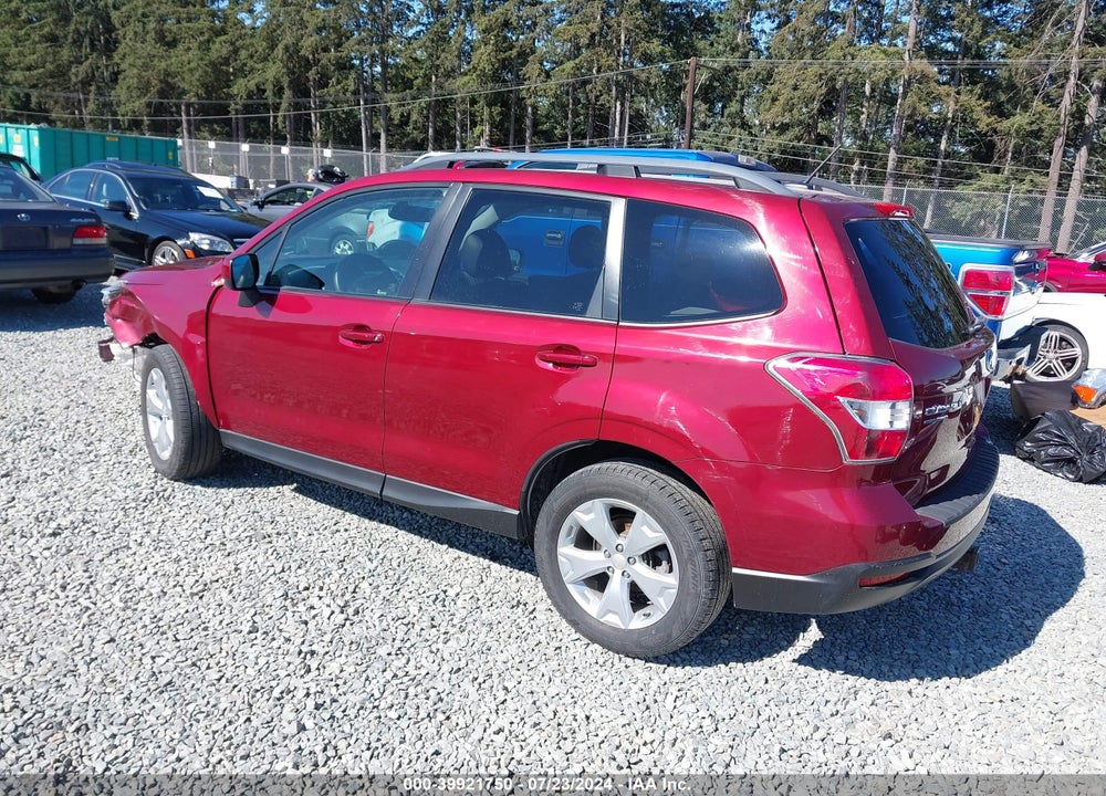2014 SUBARU FORESTER 2.5I PREMIUM VIN: JF2SJAGC8EH510280