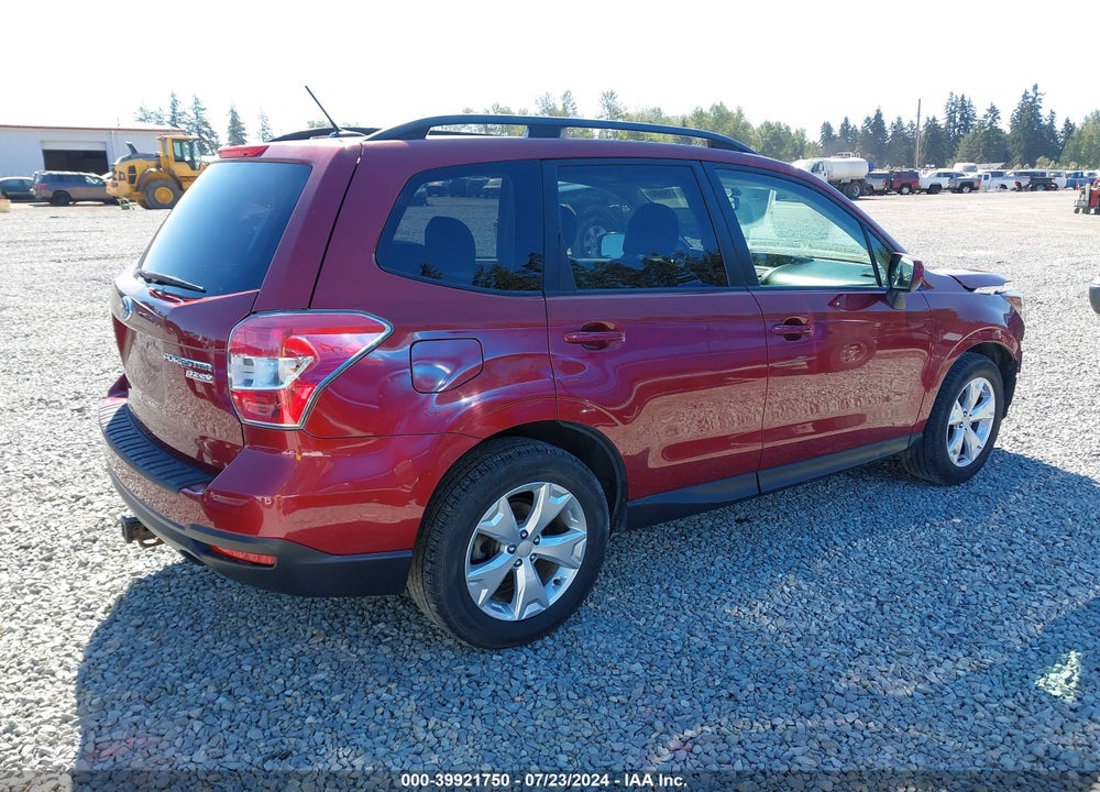 2014 SUBARU FORESTER 2.5I PREMIUM VIN: JF2SJAGC8EH510280