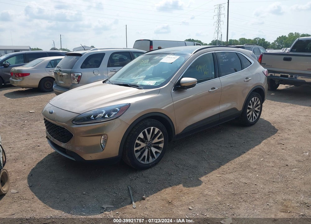 2020 FORD ESCAPE TITANIUM VIN: 1FMCU9J97LUA74432