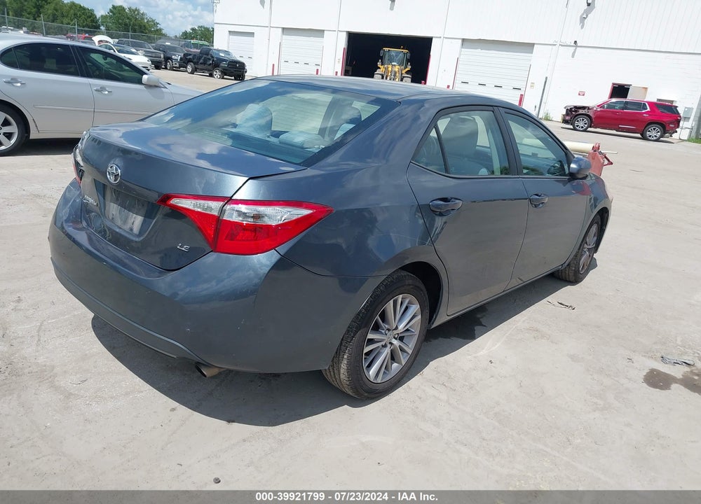 2015 TOYOTA COROLLA LE PLUS VIN: 2T1BURHE5FC239687