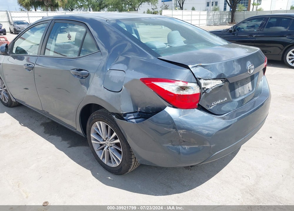 2015 TOYOTA COROLLA LE PLUS VIN: 2T1BURHE5FC239687