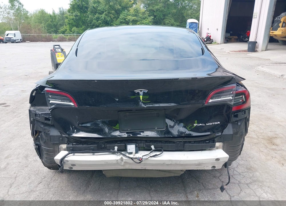 2022 TESLA MODEL 3 LONG RANGE DUAL MOTOR ALL-WHEEL DRIVE VIN: 5YJ3E1EB5NF246548