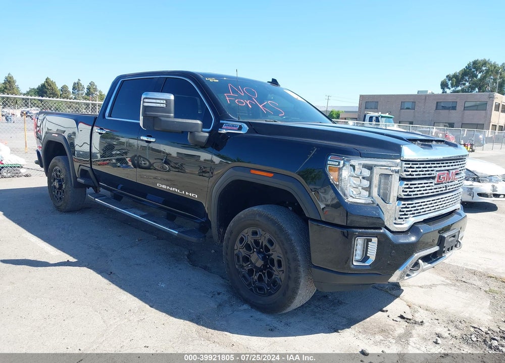 2022 GMC SIERRA 2500HD 4WD  STANDARD BED DENALI VIN: 1GT49REY0NF100131