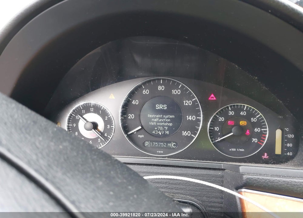 2007 MERCEDES-BENZ E 350 VIN: WDBUF56X07B150592