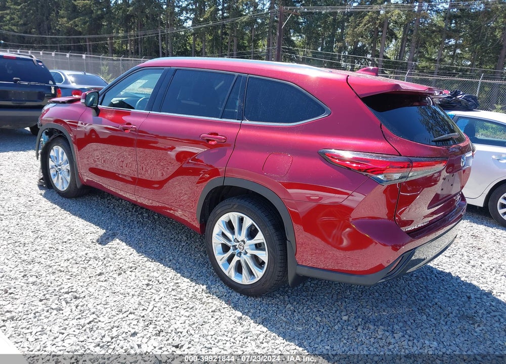 2020 TOYOTA HIGHLANDER LIMITED VIN: 5TDDZRBH1LS007944