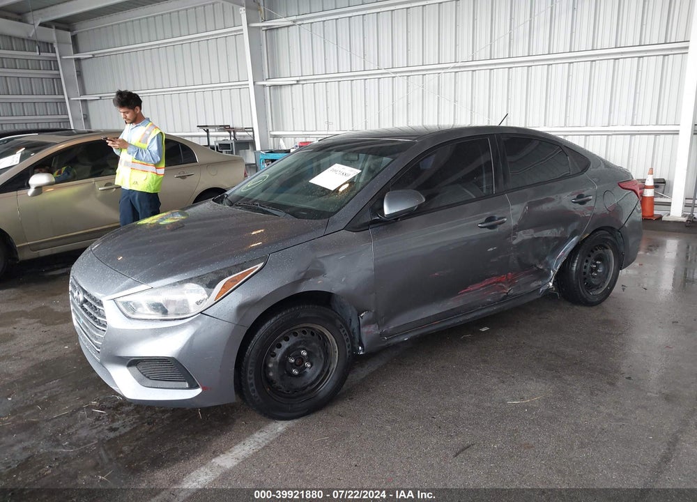 2019 HYUNDAI ACCENT SE VIN: 3KPC24A37KE052887