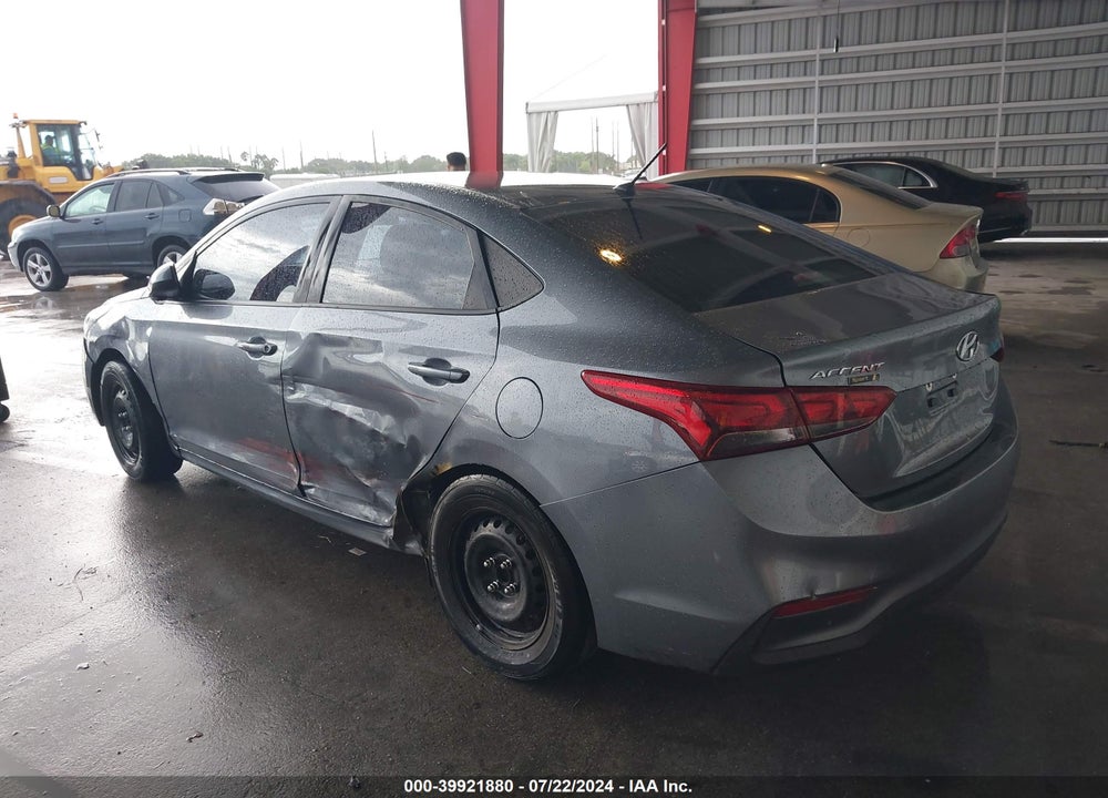 2019 HYUNDAI ACCENT SE VIN: 3KPC24A37KE052887