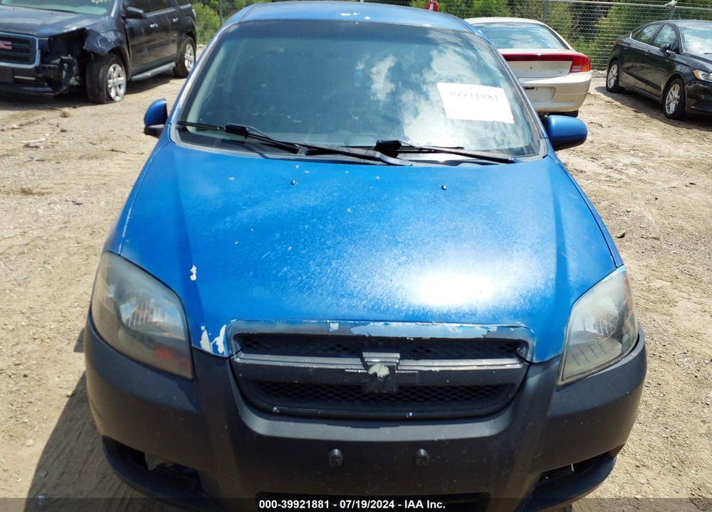 2007 CHEVROLET AVEO LS VIN: KL1TD56617B186437