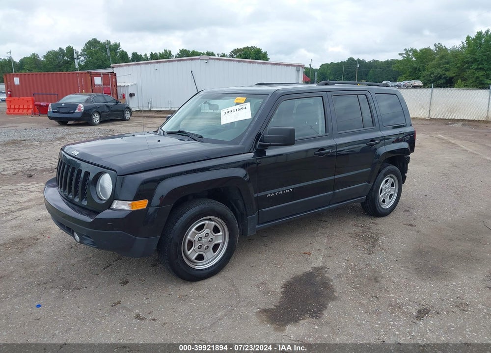 2015 JEEP PATRIOT SPORT VIN: 1C4NJPBA1FD208990