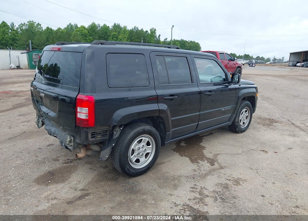 2015 JEEP PATRIOT SPORT VIN: 1C4NJPBA1FD208990
