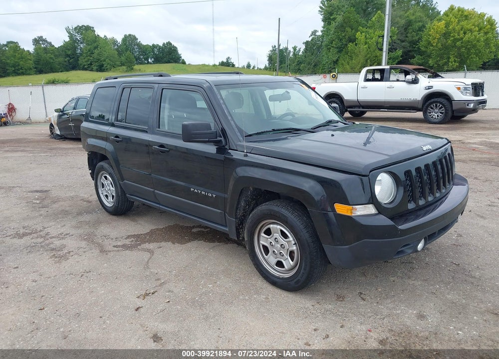 2015 JEEP PATRIOT SPORT VIN: 1C4NJPBA1FD208990
