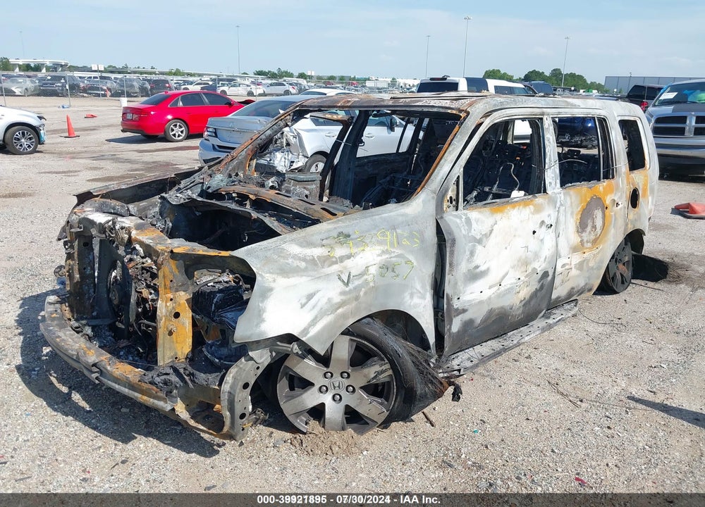2013 HONDA PILOT VIN: 5FNYF3H93DB045057