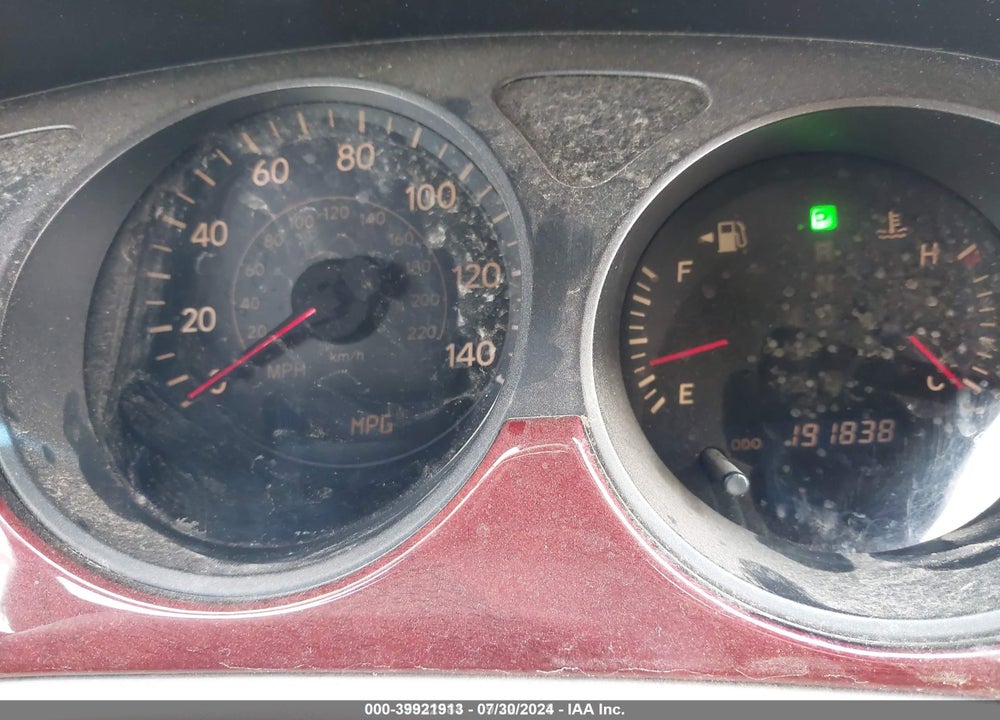 2002 LEXUS ES 300 BASE (A4) VIN: JTHBF30G120043124