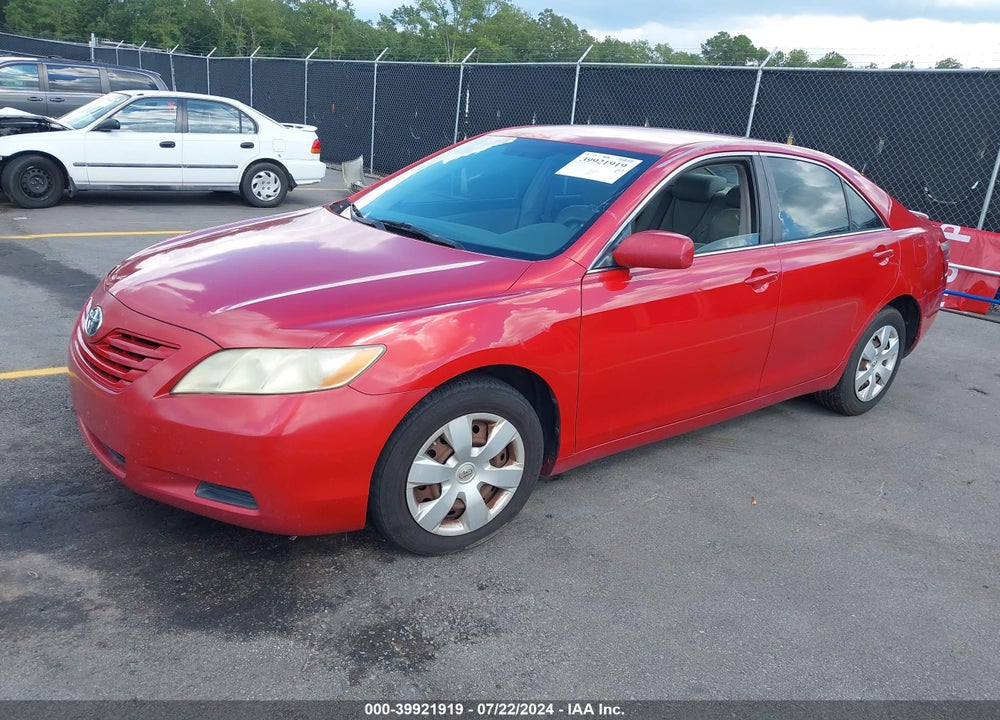 2007 TOYOTA CAMRY LE VIN: 4T1BE46KX7U067701