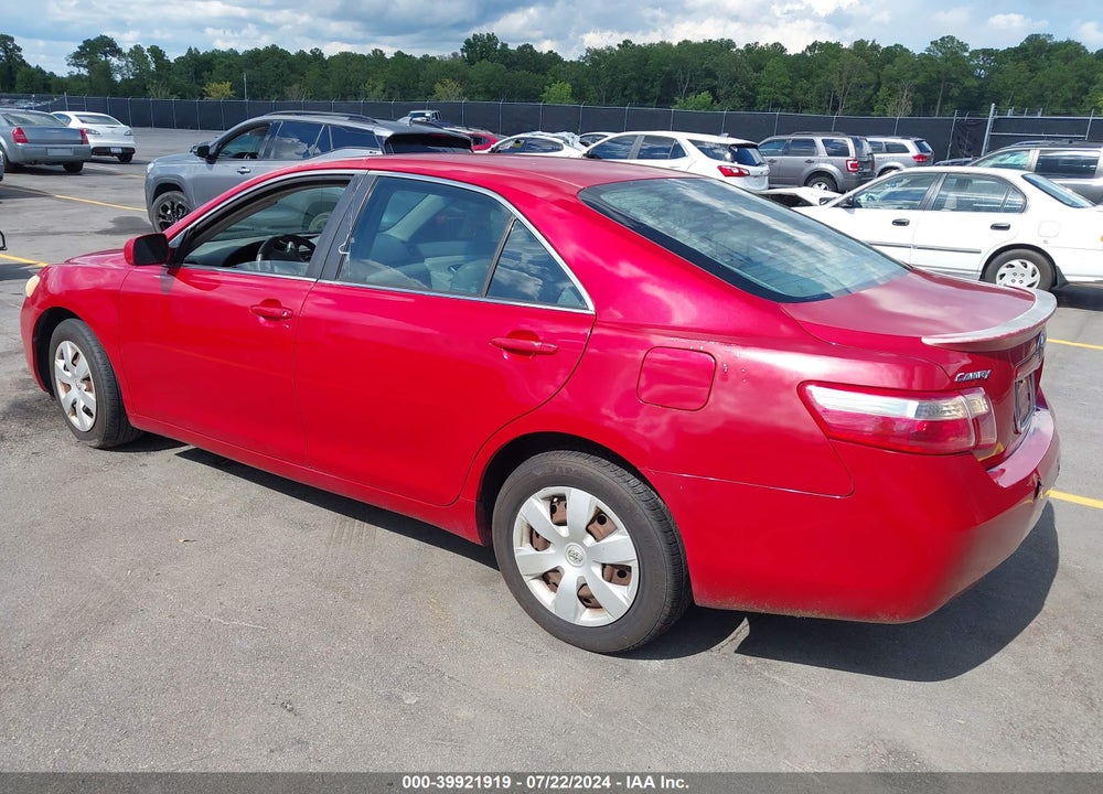 2007 TOYOTA CAMRY LE VIN: 4T1BE46KX7U067701