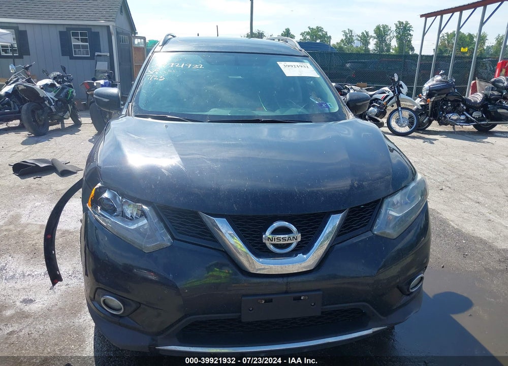 2016 NISSAN ROGUE SL VIN: 5N1AT2MV6GC758233