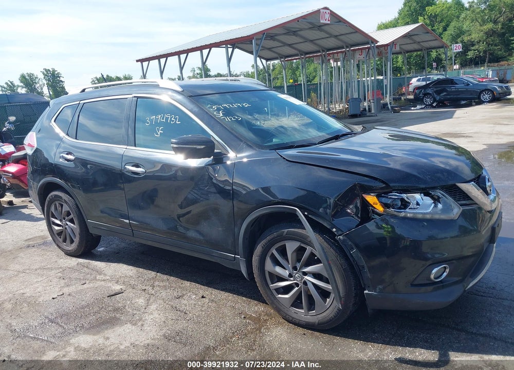 2016 NISSAN ROGUE SL VIN: 5N1AT2MV6GC758233