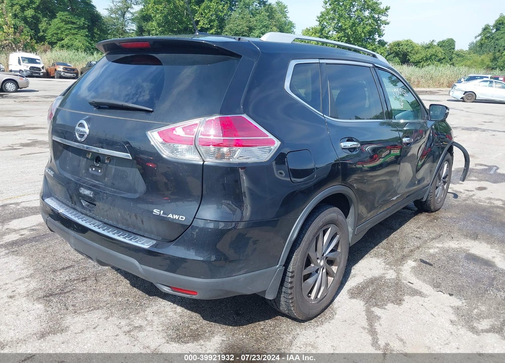 2016 NISSAN ROGUE SL VIN: 5N1AT2MV6GC758233