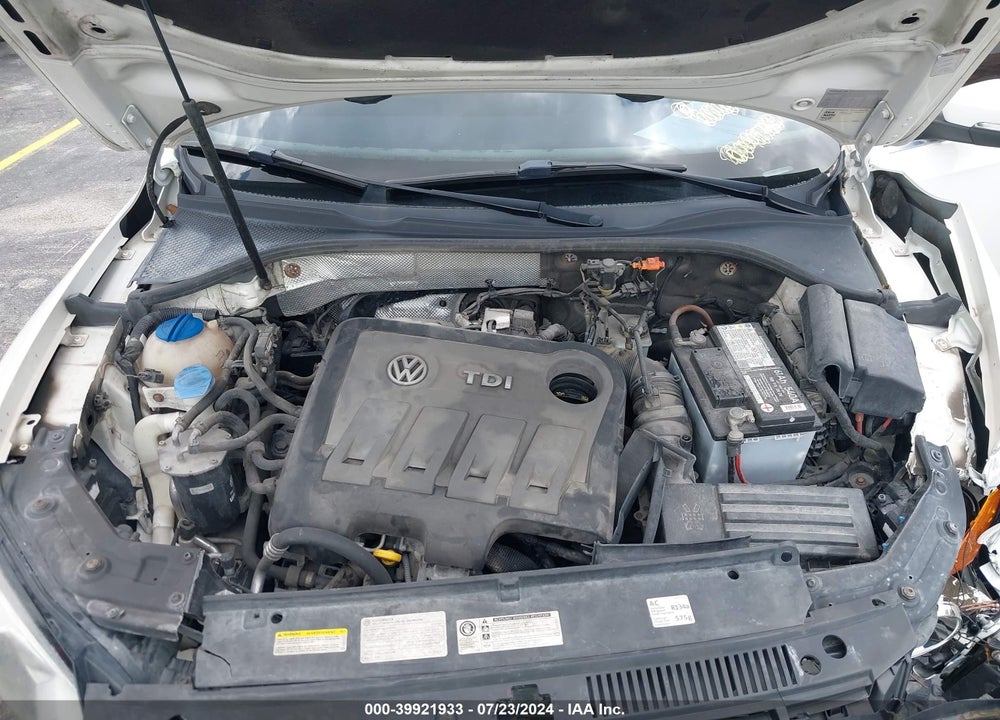 2014 VOLKSWAGEN PASSAT 2.0L TDI SEL PREMIUM VIN: 1VWCN7A3XEC078594