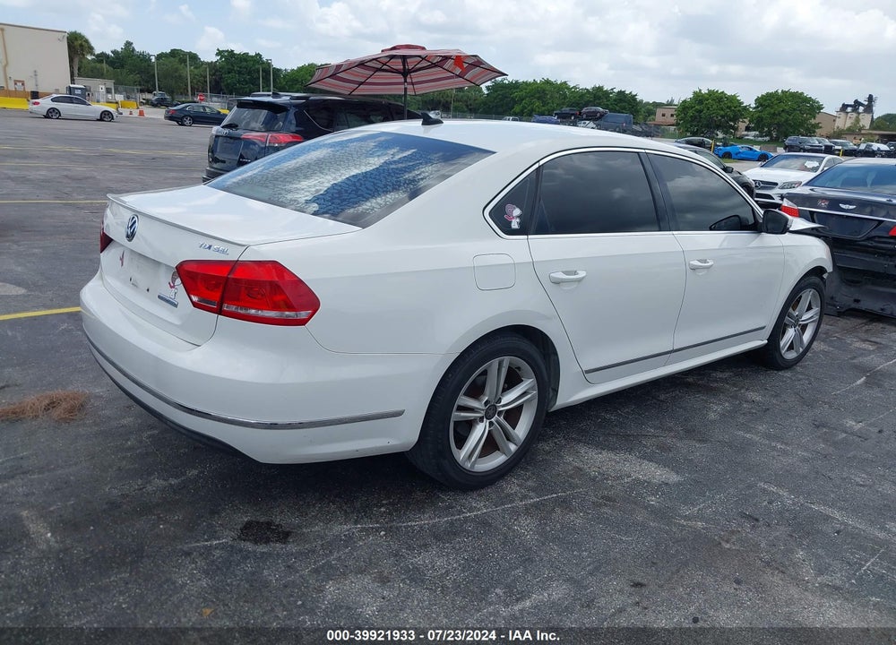 2014 VOLKSWAGEN PASSAT 2.0L TDI SEL PREMIUM VIN: 1VWCN7A3XEC078594